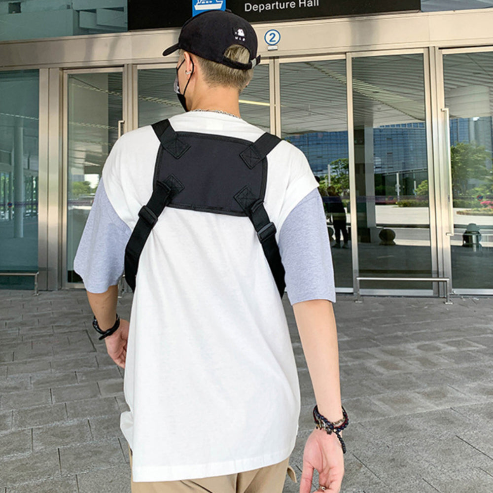 YA3066 Tactical Vest Bag Waterproof Oxford Cloth Chest Bag Casual Daypack Mini Backpack YA3066 Tactical Vest Bag Waterproof Oxford Cloth Chest Bag Casual Daypack Mini Backpack
